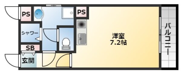 アムールみのりⅤの物件間取画像